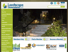 Tablet Screenshot of landscapequeensland.com.au